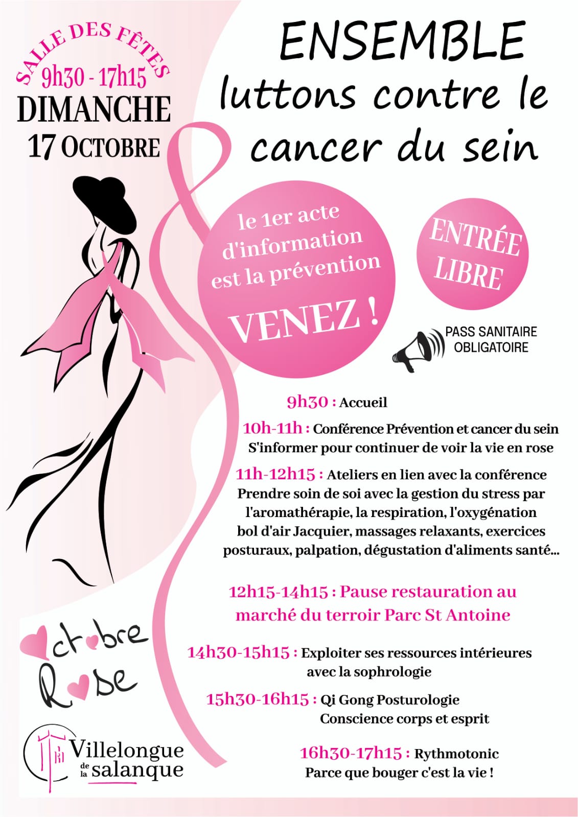 Conférence cancer du sein et sophrologie